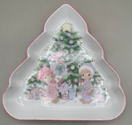 Precious Moments Christmas Tree Collectors Plate #251151