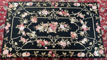 Vintage Needlepoint Rug