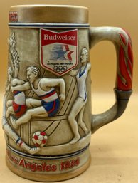 1984 Olympics Budweiser Souvenir Stein