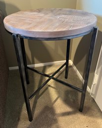 Wood End Table