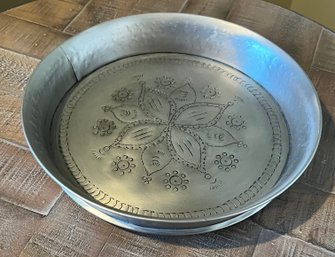 Engraved, Embossed Tray