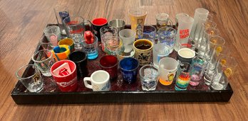 Assorted Lot Of Collector Shot Glasses