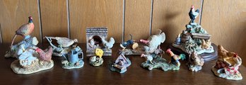 Border Fine Arts Farm Animal Figurines - 12 Pieces