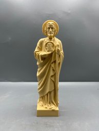 St Jude Molded Plastic Statue