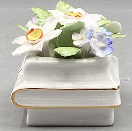 Royal Doulton Bone China Flower Box Made In England