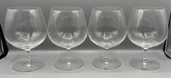 Crystal Wine Glasses - 4 Pieces