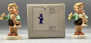 W. Goebel- Hummel Figurine, Boy With Horse Set Of 2 With Box 1980-1989