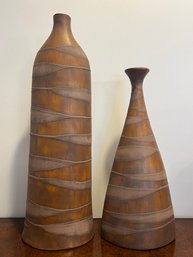 Pier 1 Ceramic Vases - 2 Pieces