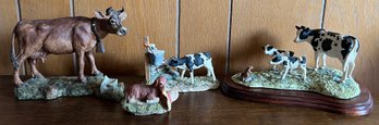 Border Fine Arts Farm Animal Figurines - 4 Pieces