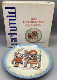'Sacred Journey' By SISTER BERTA HUMMEL CHRISTMAS PLATE 1976 With Box
