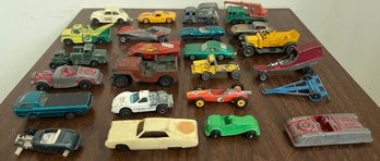 Lesney Matchbox Cars & Hot Wheels Cars, Assorted - 24 Piece Lot