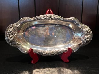 Manhattan Silver Plate Oval Dish