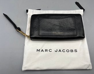Marc Jacobs Black Leather Wristlet