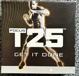 Focus T25 Workout DVD's Set, 8 DVD's 1 Missing