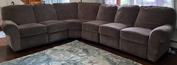 Lane Furniture 3 Piece Sectional Sofa With Reclining Ends