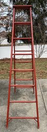 Vintage A-Frame Wooden 8ft Ladder