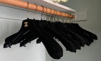 Chanel Flocked Hangers - 28 Pieces