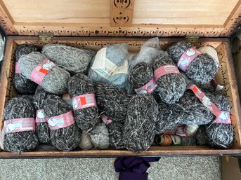 Large Lot Of Assorted Skeins Of Icelandic Yarn