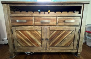 Ashley Furniture Sideboard With Wine Rack