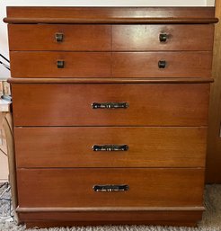 Mid Century 5 Drawer Dresser