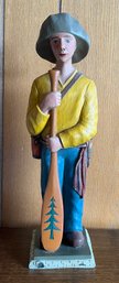 Leo R. Smith Midwest Imports Carved Voyageur Frontier Christmas Limited Rare 1994 255/5000