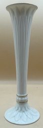 Lenox Ivory Bud Vase With 24KT Gold Trim