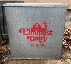 Elmhurst Dairy Metal Tin Box