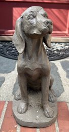 Cement Dog Statue
