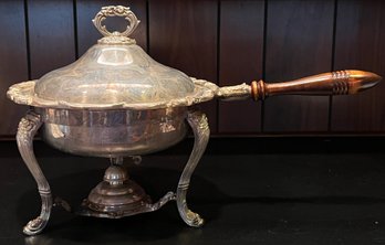 Silver Plated Covered Chafing Dish