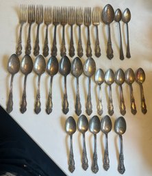 Reed & Barton Silver Plate Utensils- 30 Pieces