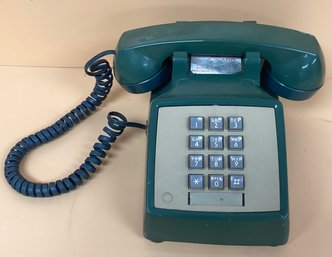 Western Electric Touch Tone Desk Phone Color Green