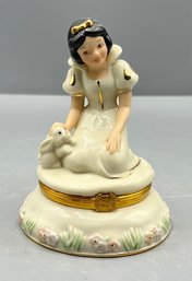 Lenox Treasures 'snow White' Trinket Box