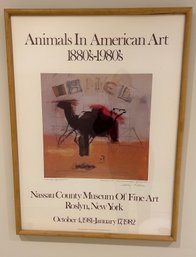 Larry Rivers , Nassau County Museum Of Fine Arts - Animals In America Art Poster