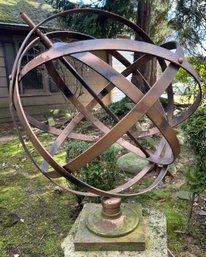 Metal Armillary Globe