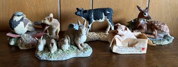 Border Fine Arts Farm Animal Figurines - 5 Pieces