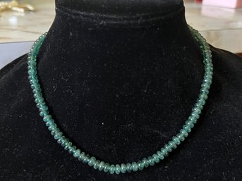 14KT Clasp Beaded Necklace