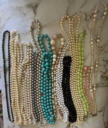 Costume Jewelry Necklaces - 15 Pieces