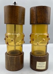 Gail & Craft Quality Woodenware Salt & Pepper Shakers Made In Japan