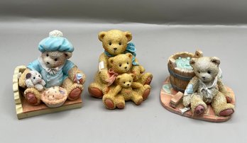 Lot Of 3 Cherished Teddies Figurines