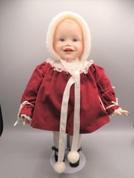 Knowles Ashton Drake Galleries 'jennifer' Doll With Stand