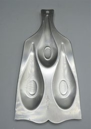 Stainless Steel Spoon Rest - Holds 3 Spoons