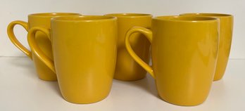 Studio 33 Yellow Mugs - 6 Pieces