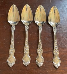 Sterling Silver Spoons - 4 Pieces - 2.85 OZT Total