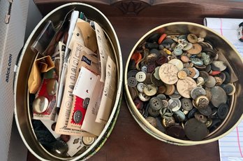 Assorted Lot Of Buttons