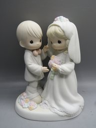 Precious Moments 'i Give You My Love Forever True' Figurine/#129100/1994