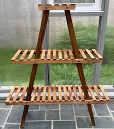 Triple Tiered Plant Stand