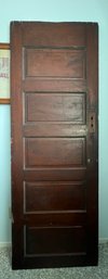 Architectural Salvage Large Solid Wood Door