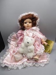 Seymour Mann 'little Laurie' Doll With Bear