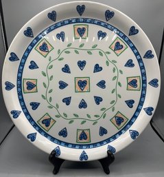 Corelle Melamine Tray Hearts And Vines Collection