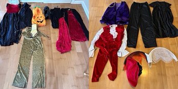 Assorted Adult And Child Halloween Costumes
